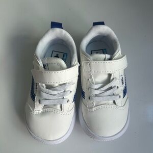 Toddler Vans Ultra Range New White and Blue Shoes